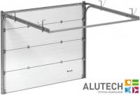 Гаражные автоматические ворота ALUTECH Trend размер 2750х2750 мм в Судаке 